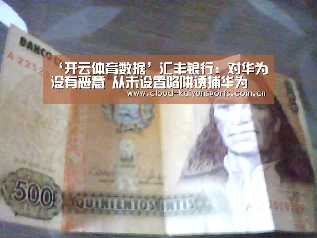 ‘开云体育数据’汇丰银行:对华为没有恶意 从未设置陷阱诱捕华为(图3) 开云体育官网