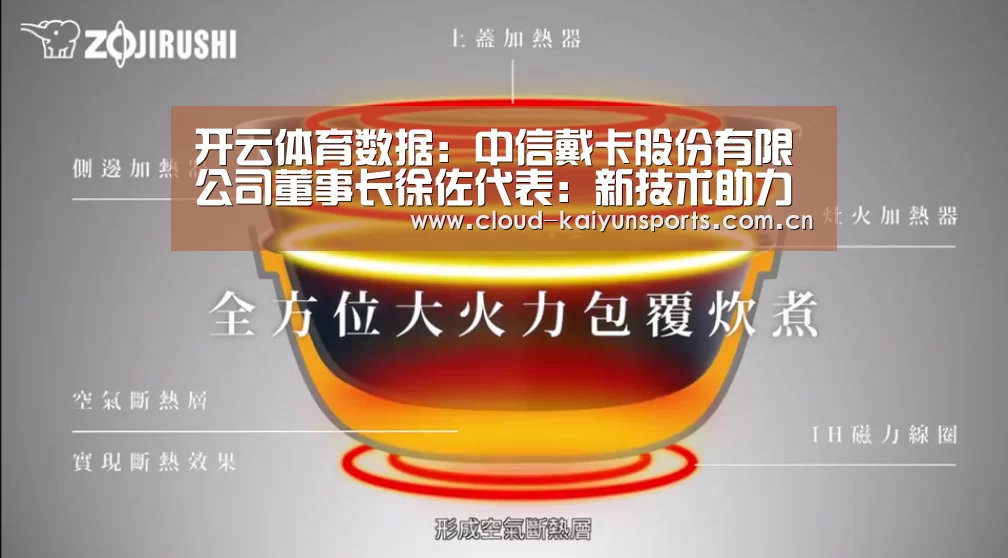 开云体育数据:中信戴卡股份有限公司董事长徐佐代表:新技术助力制造业弯道超车(图4) 开云直播